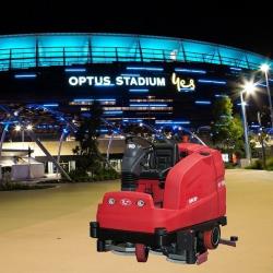 RCM *TERA* Rider Floor Scrubber SOLD to OPTUS Stadium by our Perth Dealer WACER Pty Ltd